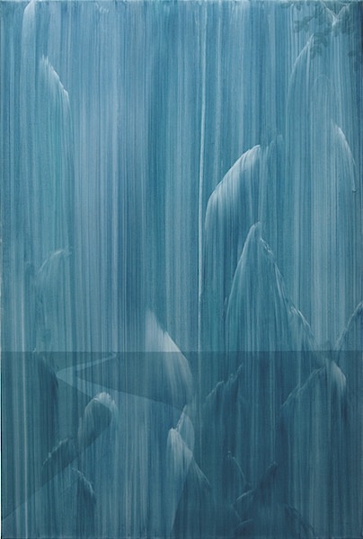 David Borgmann: o.T. [FL 2], 2019, oil and acrylic on canvas, 120 x 80 cm

